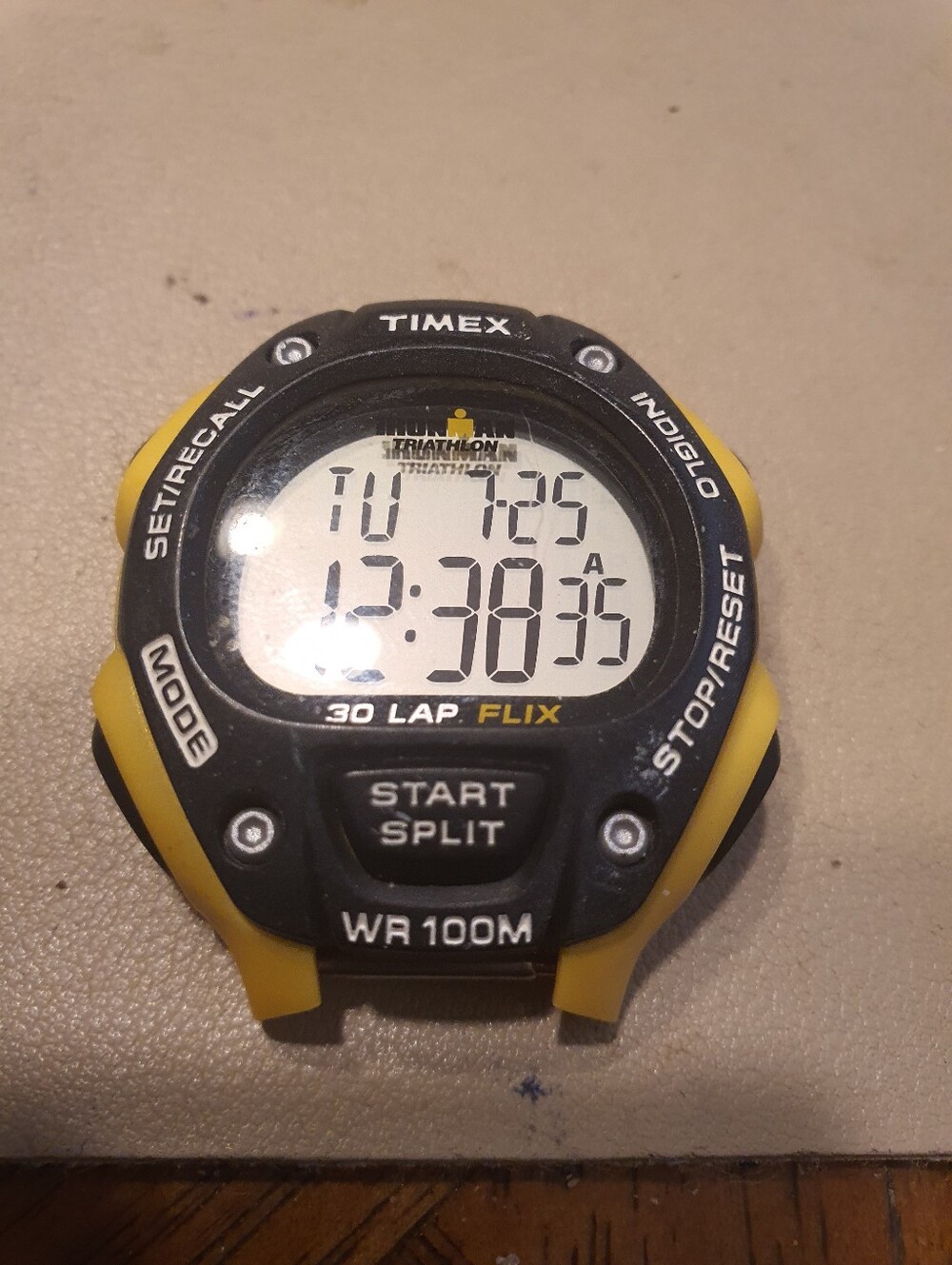 10/$20 Timex Ironman Triathlon Digital Alarm Chrono Men's Watch Head